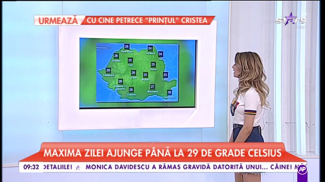 Zi caldă, cu temperaturi de vară! Maxima zilei va ajunge până la 29°C