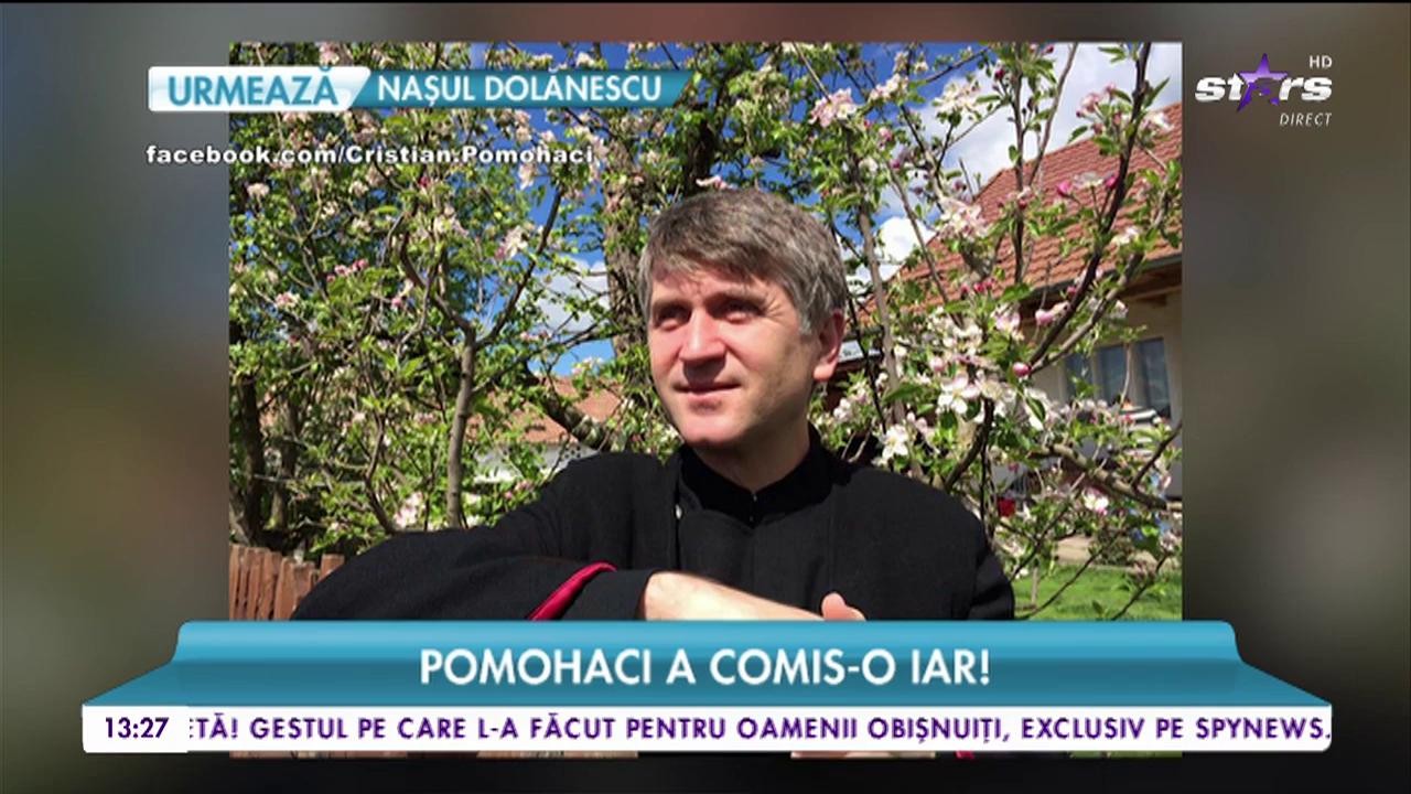 Cristian Pomohaci a comis-o iar! Artistul a depășit viteza legală