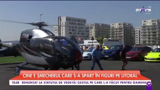 Noua fiță a milionarilor. Cine este șmecherul care a aterizat cu elicopterul la mare