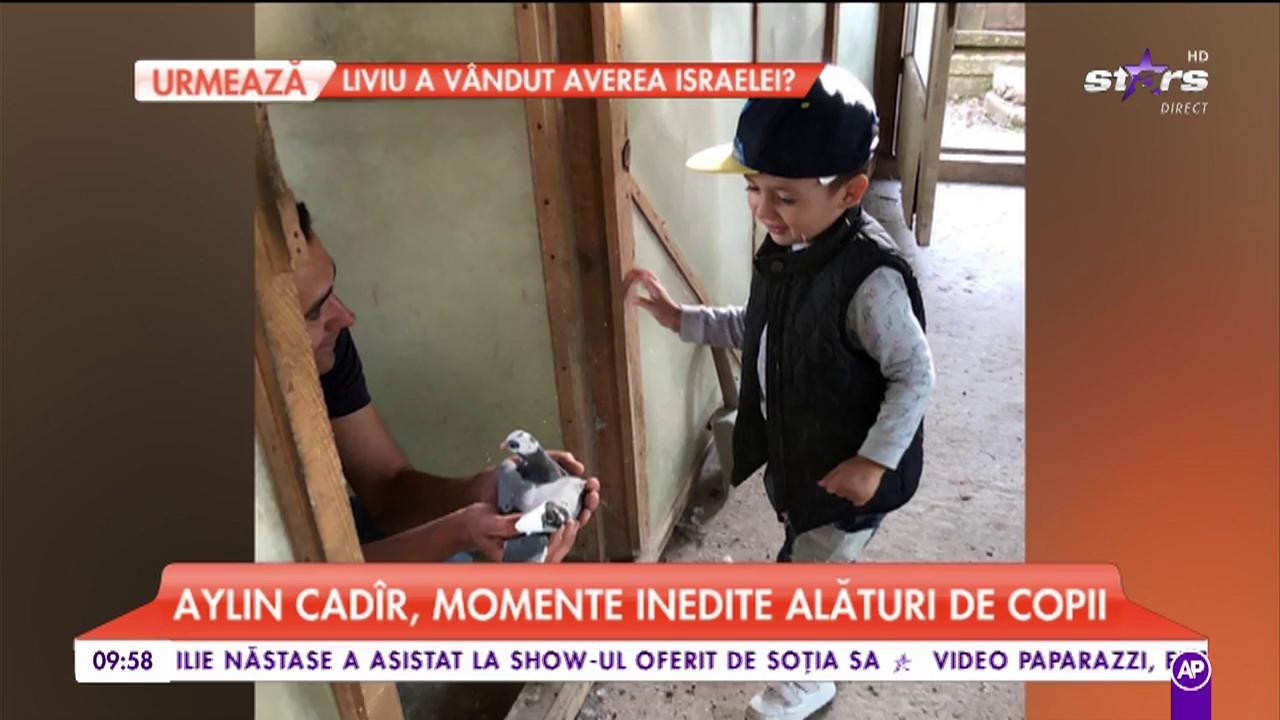 Aylin Cadir, momente inedite alături de copii