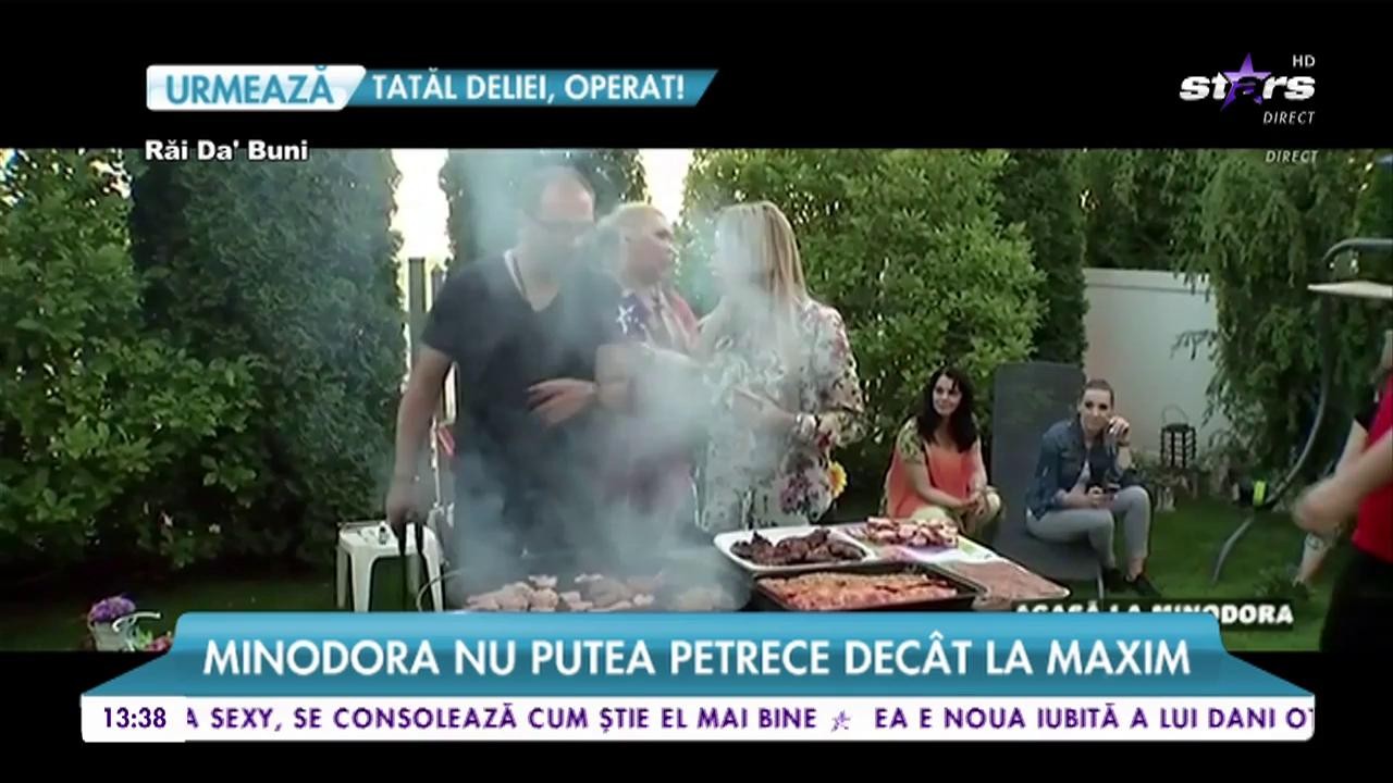 Minodora nu putea petrece dec&acirc;t la maxim. Și-a chemat prietenii pentru o petrecere pe cinste