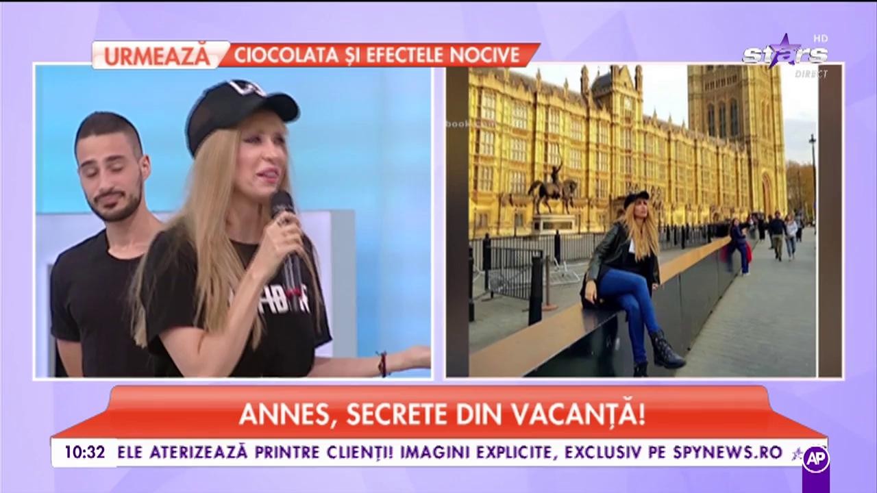 Annes, secrete de vacanță: "Am fost în Paris"