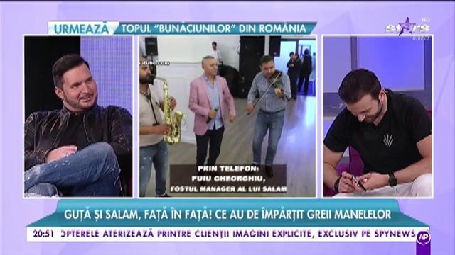 Scandal monstru între Nicolae Guţă şi Florin Salam! Ce au de împărţit greii manelelor