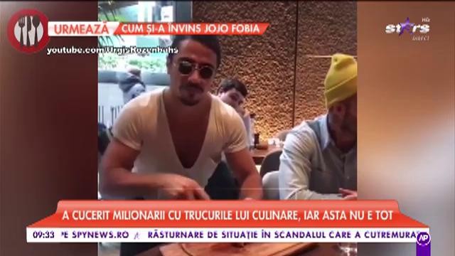 Chef Salt Bae, cel mai tare bucătar al momentului, face tot posibilul pentru a ajunge zilnic la sala de fitness