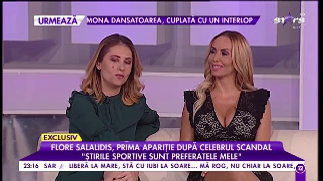 Flore Salalidis, prima apariţie după celebrul scandal! Test suprem pentru bomba sexy!