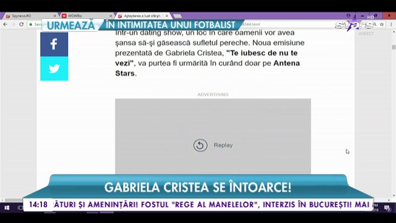 Gabriela Cristea va &icirc;ncepe cur&acirc;nd o nouă emisiune la Antena Stars