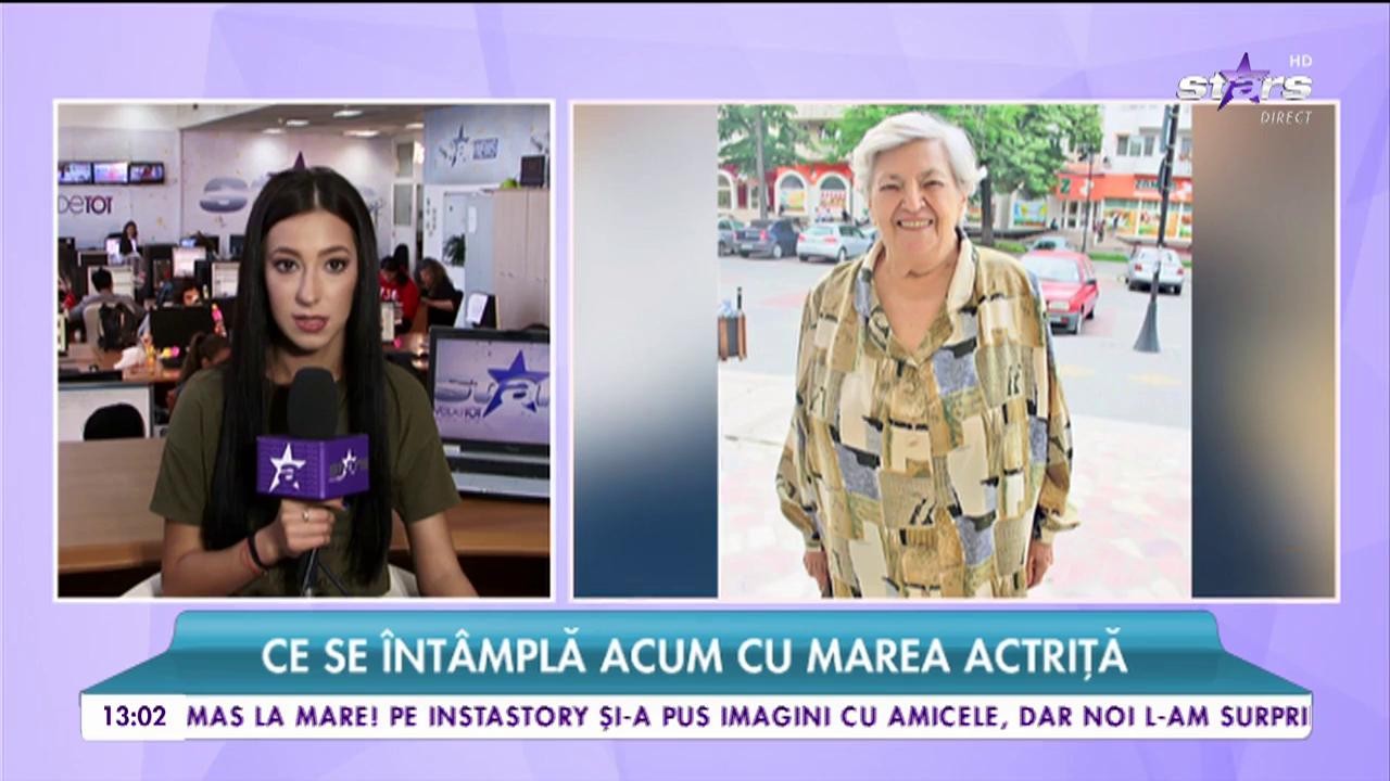 Draga Olteanu Matei, de urgență la spital. Ce se &icirc;nt&acirc;mplă cu marea actriță