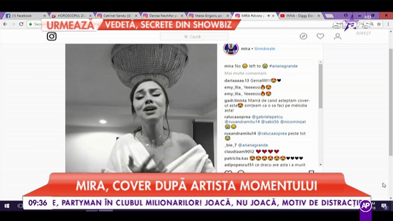 Mira, cover după artista momentului