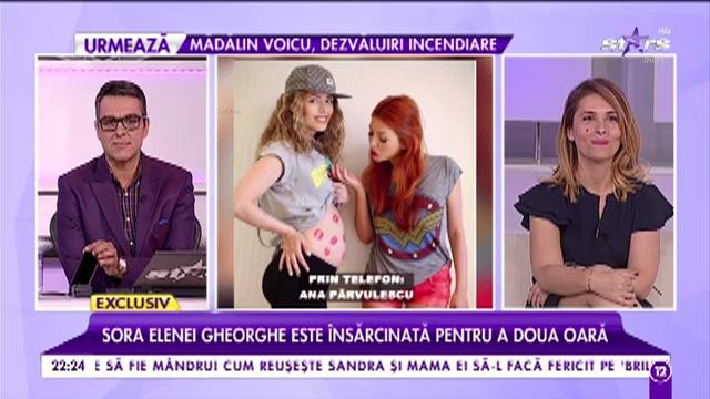 Primele declaraţii ale Anei P&acirc;rvulescu despre sarcină: "Am foarte multe nume de fetiţă &icirc;n minte"
