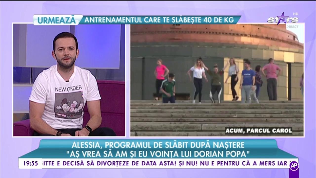 Alessia, programul de slăbit după naştere! Cum îşi menţine silueta proaspăta mămică