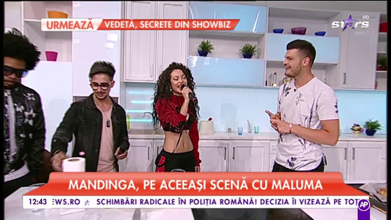 Mandinga, pe aceeași scenă cu Maluma