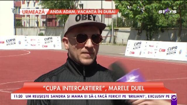 ”Cupa intercartiere”, marele duel. Macanache, prezent la finala celui mai mare proiect sportiv