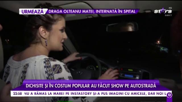 Cum au rămas fară fr&acirc;ne, Elena Merişoreanu şi Geanina Manea, pe autostradă