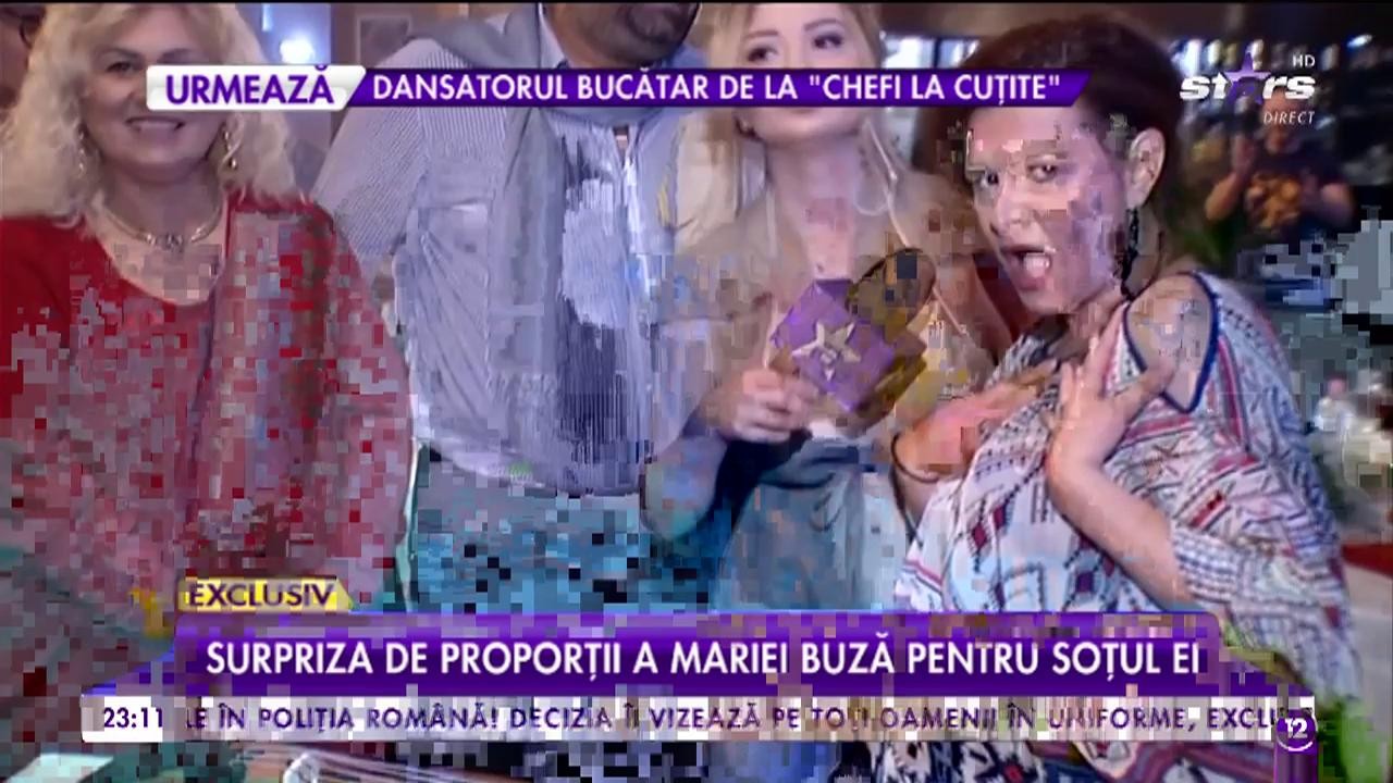 Mare petrecere &icirc;n familia Mariei Buză! Soţul celebrei artiste, sărbătorit cu mare fast!