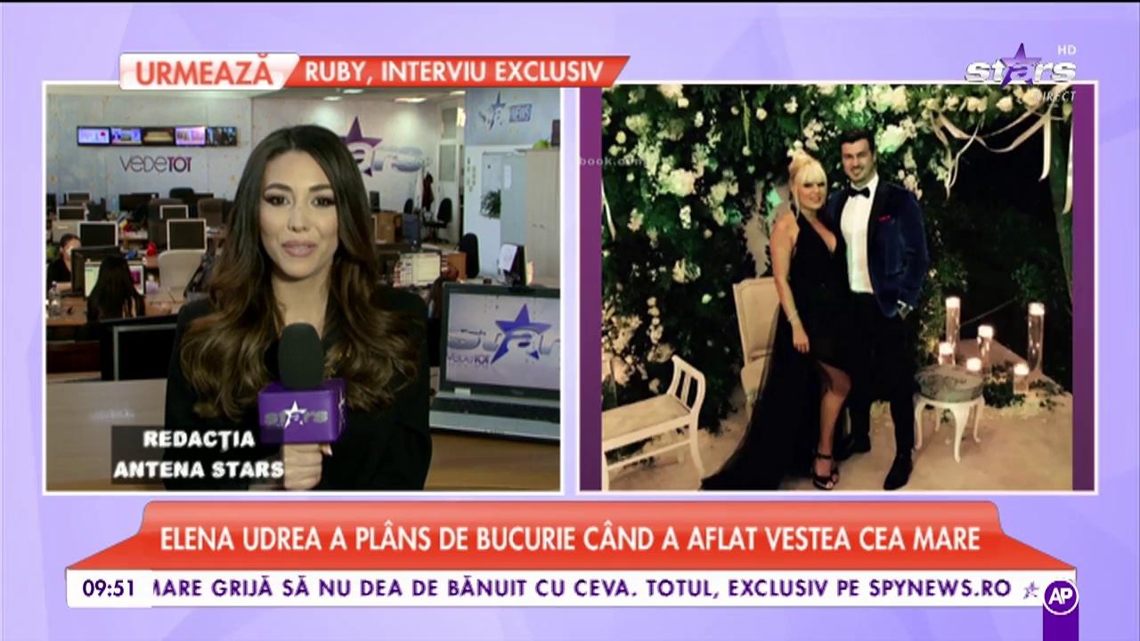 Elena Udrea a aflat sexul bebelușului. Vedeta a pl&acirc;ns de bucurie c&acirc;nd a aflat vestea cea mare