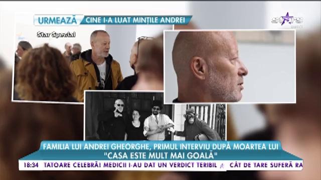 Familia lui Andrei Gheorghe, primul interviu după moartea lui: &rdquo;Mi-a fost foarte greu să accept că nu mai este&rdquo;
