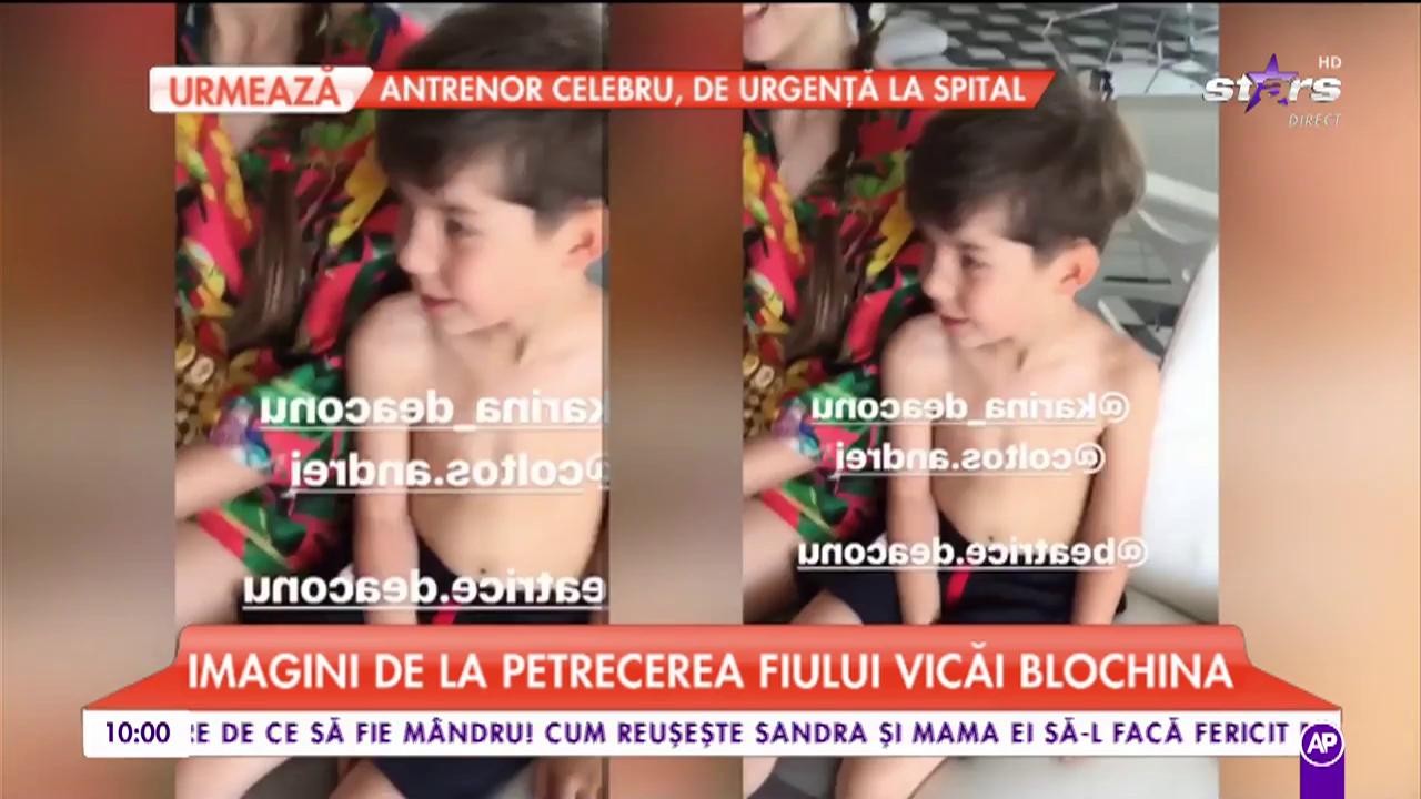 Vica Blochina l-a sărbătorit pe Edan. Blondina a dat o petrecere tematica