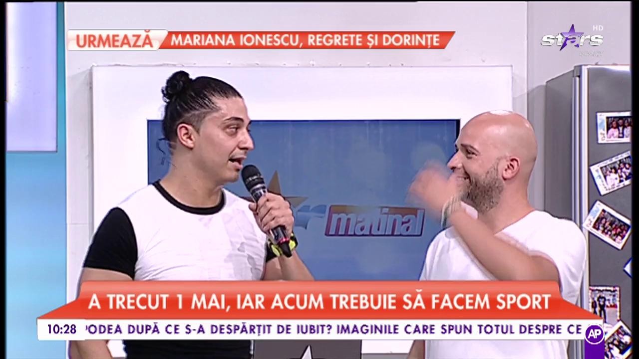 Alex Florescu, despre sport și exerciții fizice