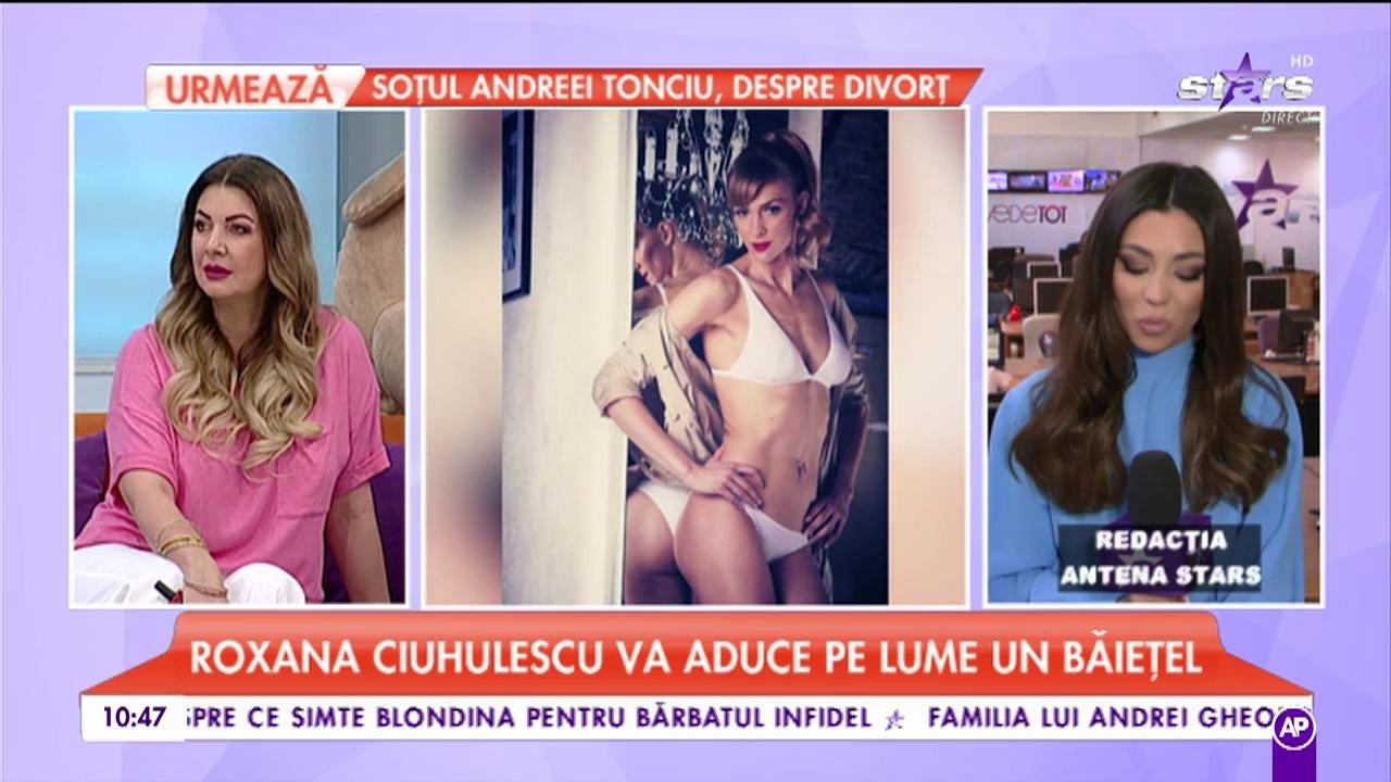 Roxana Chiuhulescu, pregătiri pentru venirea pe lume a bebelușului