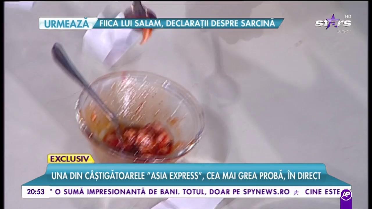 Una din câștigătoarele ”Asia Express, cea mai grea probă, în direct. Raluka se întoarce în infernul din Asia