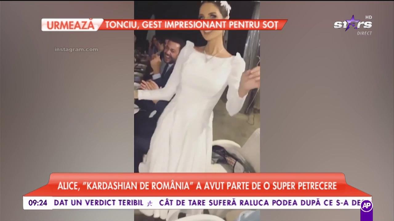 Nunta anului în showbiz! Alice, cea mai bogată româncă, s-a căsătorit cu un miliardar libanez