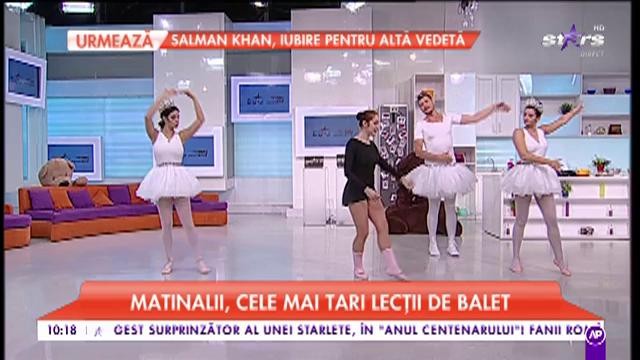 Matinalii, cele mai tari lecții de balet. Ce trebuie să știi când te apuci să practici dans artistic figurativ