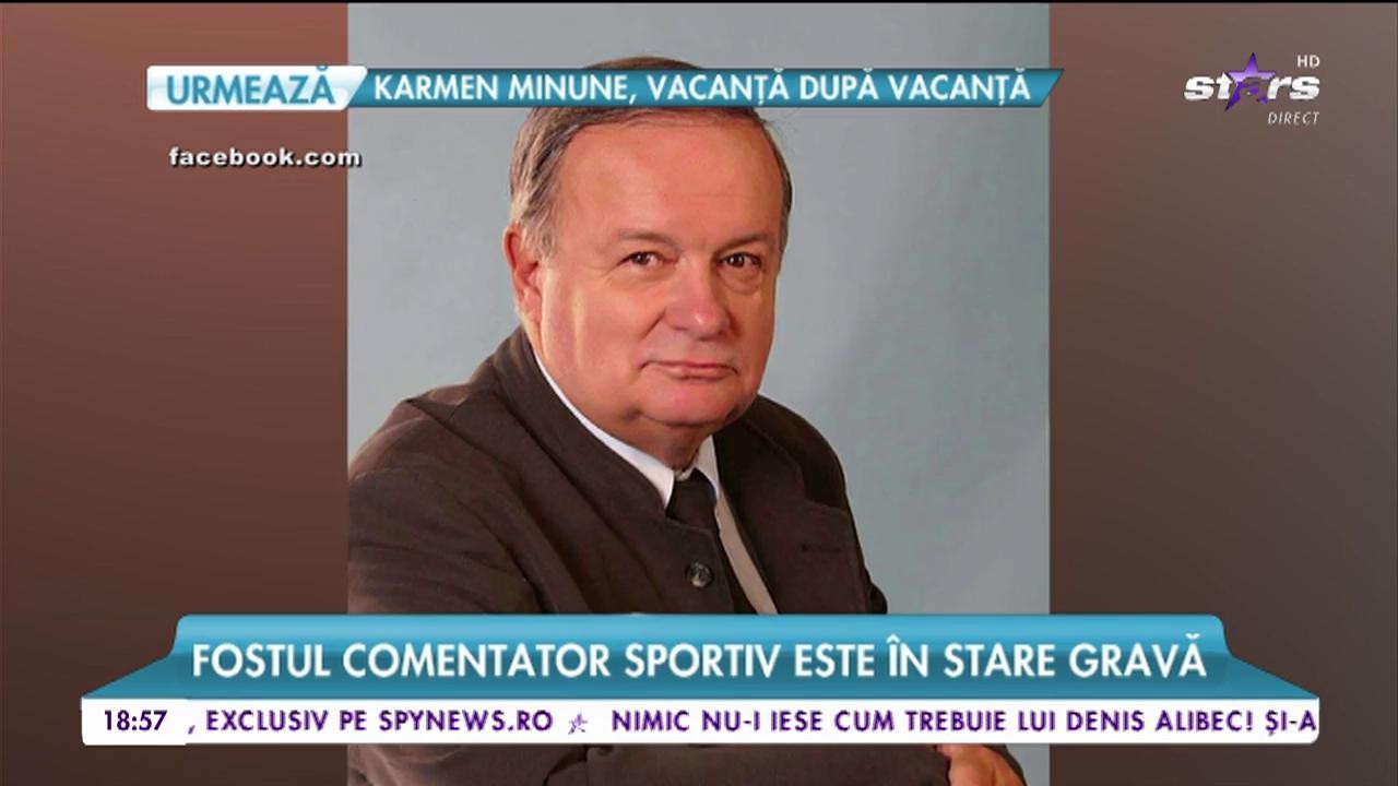 Cristian Țopescu, de urgență la spital. Fostul comentator sportiv este &icirc;n stare gravă