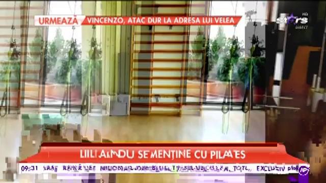Lili Sandu se menține cu pilates