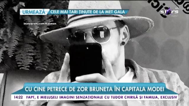 Karmen Minune sparge banii &icirc;n Milano. Cu cine petrece de zor bruneta &icirc;n capitala modei