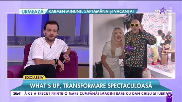 What's Up, transformare spectaculoasă. Artistul a renunțat definitiv la păr