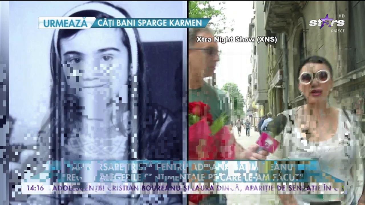 Aniversare tristă pentru Adriana Bahmuţeanu: &bdquo;Regret alegerile sentimentale pe care le-am făcut&rdquo;