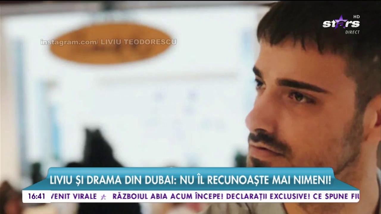 Liviu Teodorescu a ajuns &icirc;n Dubai! Artistul și drama din Dubai: Nu &icirc;l recunosște nimeni!