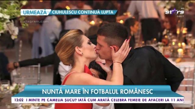 Se anunţă nuntă mare &icirc;n fotbalul rom&acirc;nesc! Alexandru și Adina Bourceanu au decis să-și unească destinele, iar nașii sunt Anamaria Prodan şi Laurenţiu Reghecampf