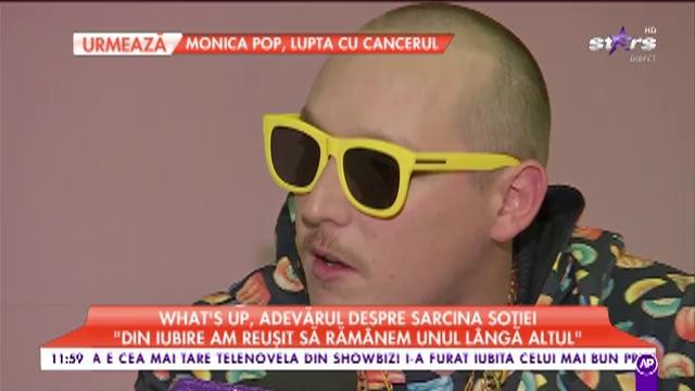 What's Up, adevărul despre sarcina soției: „Ne dorim foarte mult să avem un copil”