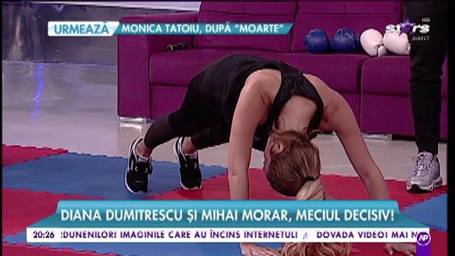 Diana Dumitrescu și Mihai Morar, meciul decesiv! Testul de rezistență în platoul ”Răi, da buni”