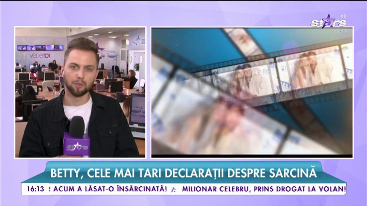 Betty, cele mai tari declarații despre sarcină. Ce a marcat-o cel mai mult pe vedetă
