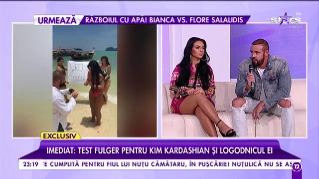 Kim Kardashian de Rom&acirc;nia, cerută de soție &icirc;ntr-un cadru de vis