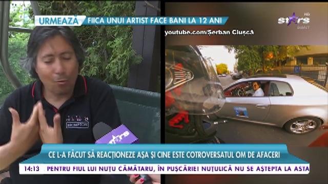 Interviu cu milionarul care a devenit celebru &icirc;n &icirc;ntreaga ţară după ce s-a certat cu un motociclist!