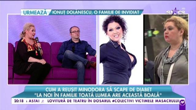 Cum a reușit Minodora să scape de diabet: "La noi în familie toată lumea are această boală"