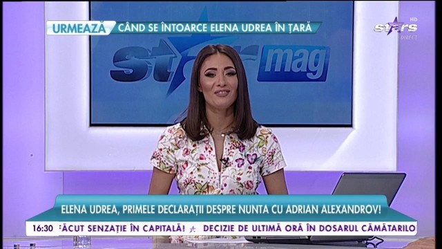 Elena Udrea Primele Declarații Despre Nunta Cu Adrian Alexandrov