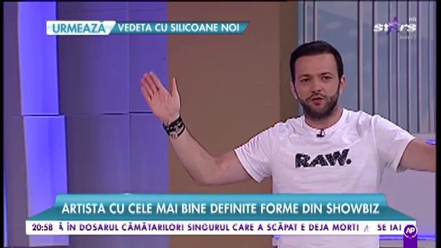 Ami, artista cu cele mai bine definite forme din showbiz, execută cea mai grea provocare lansată de Mihai Morar