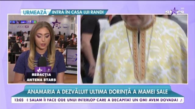 Anamaria Prodan a dezvăluit ultima dorință a mamei sale
