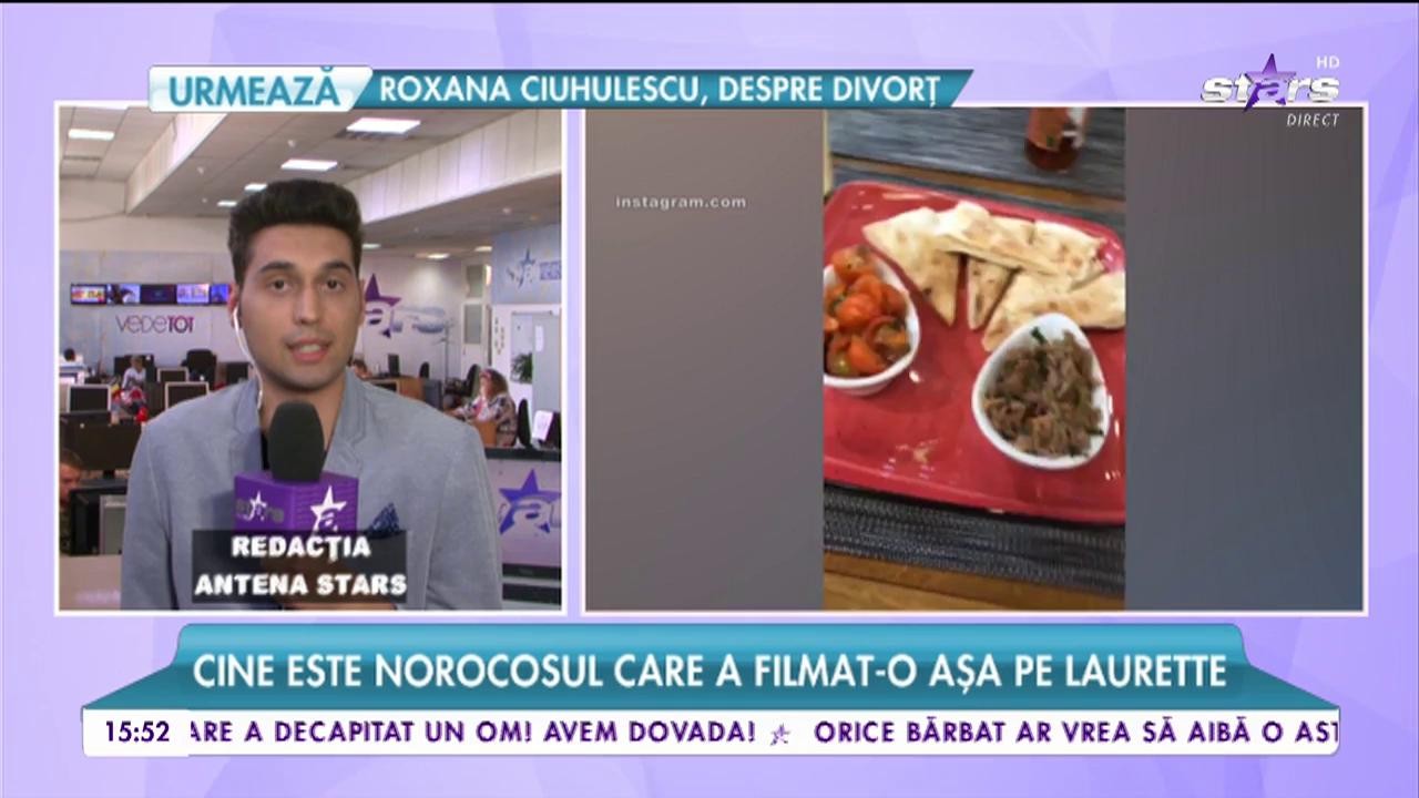 Laurette, filmată &icirc;n ipostaze intime alături de iubitul ei