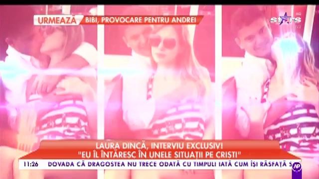 Laura Dincă, interviu exclusiv: "Cristian Boureanu este un bărbat puternic"