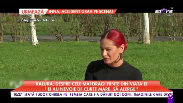 Raluka, despre cele mai dragi ființe din viața ei: "Am cinci căței în total, toți de talie mare"