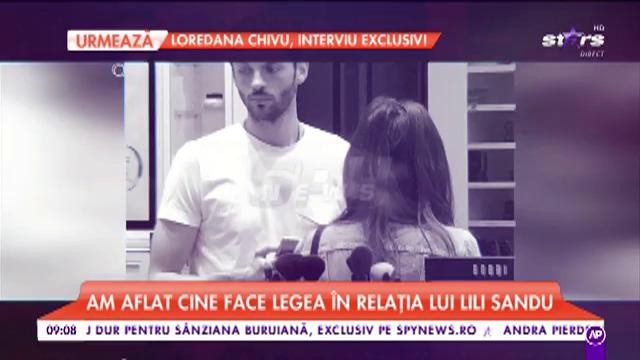 Lili Sandu face legea în relația cu iubitul tinerel