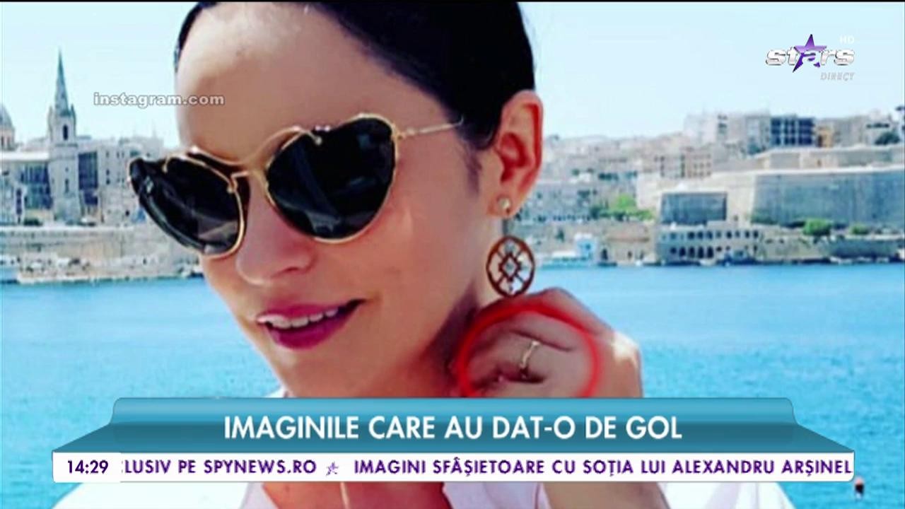 Andreea Marin s-a logodit &icirc;n Malta? Bruneta se m&acirc;ndrește cu un inel
