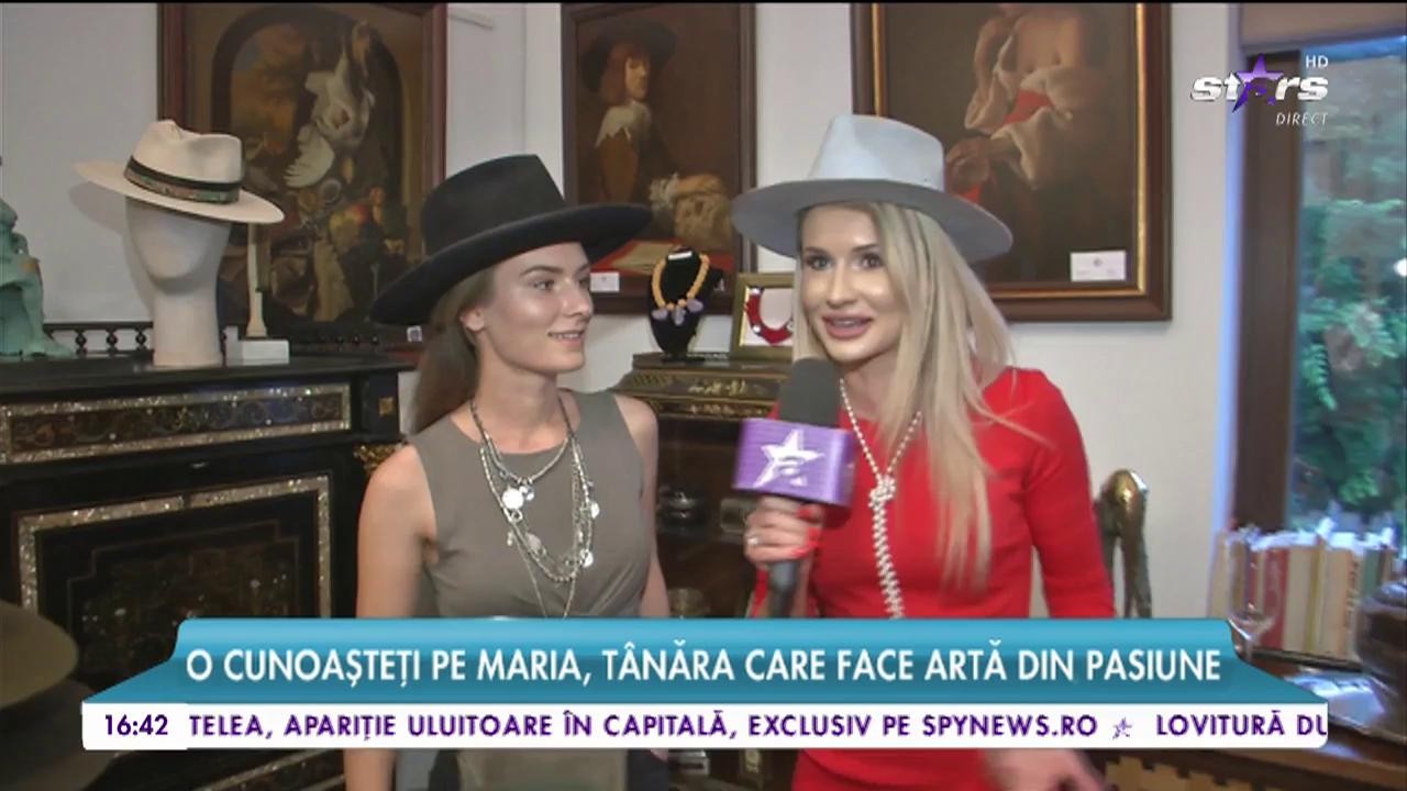 Maria, cel mai t&acirc;năr pălărier din Rom&acirc;nia