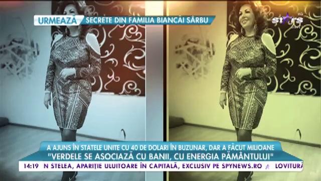 Carmen Harra a ajuns &icirc;n Statele Unite cu 40 de dolari &icirc;n buzunar, dar a făcut milioane: "Banii sunt o formă energetică, la fel ca oamenii"