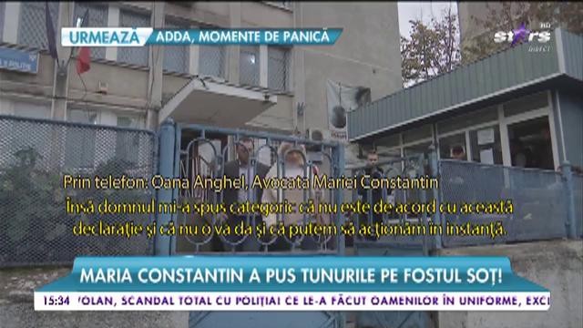 Maria Constantin a pus tunurile pe fostul soț! Se lasă cu procese și acuzații grave